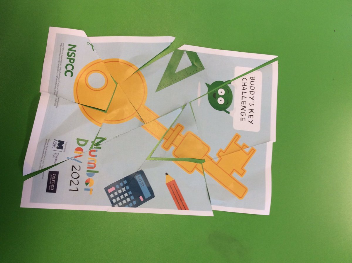 We have loved participating in Number day today. Year 3 had lots of fun solving the challenges to find each part of the golden key. I am pleased to say we unlocked the magic door for Buddy 🔑 #NSPCCNUMBERDAY <a href="/paganelschool/">Paganel Primary</a> <a href="/Mr_Hart9/">Mr Hart</a> <a href="/MrBall95769007/">Mr_Ball</a>