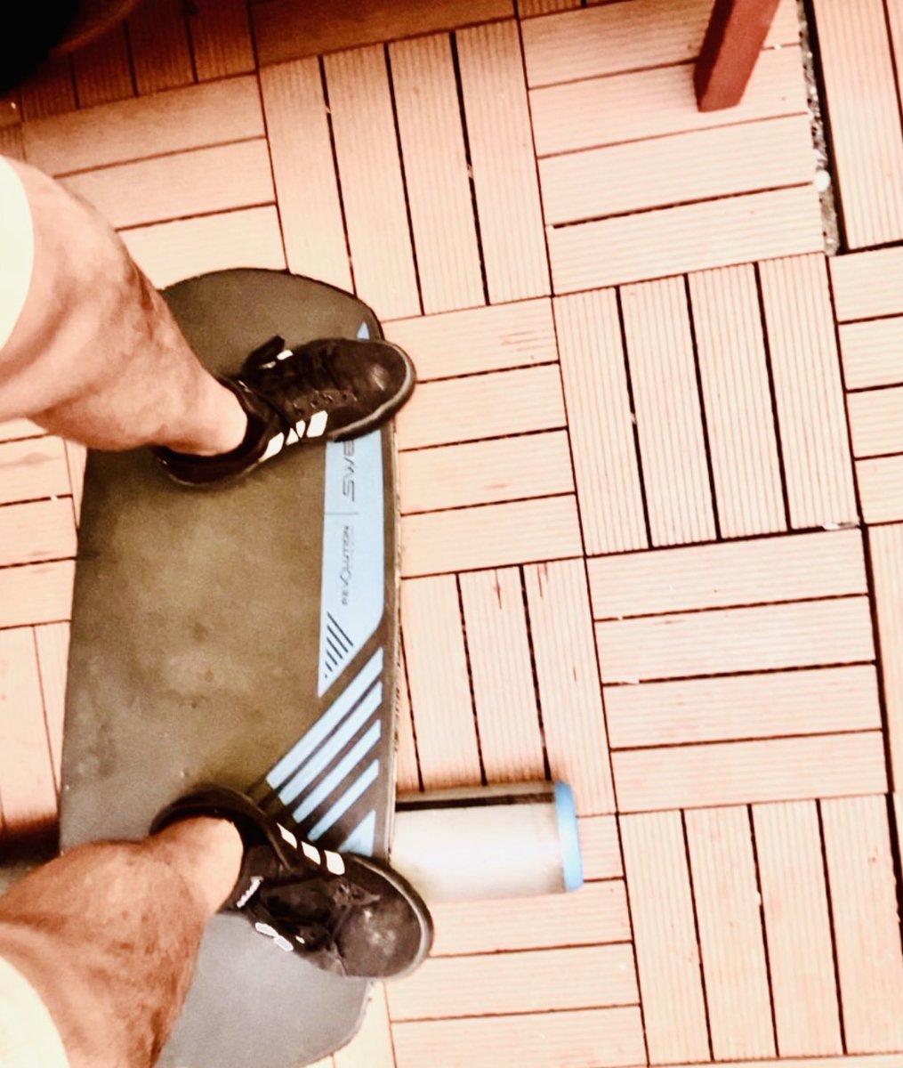 A little #balanceboarding!