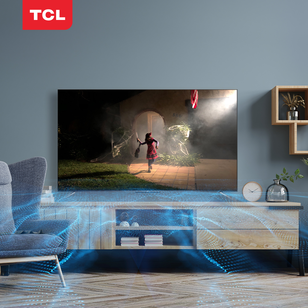 TCLElectronicTR's tweet photo. TCL C715’in Dolby Atmos ses sistemi ile kendini filmin içinde hisset! 📺💫
#TCLTV #TV #C715 #DolbyAtmos https://t.co/jAbjX7Iqg6