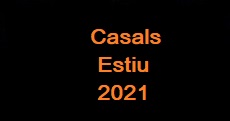 Ja disponible a la nostra web informació dels casals d'estiu 2021