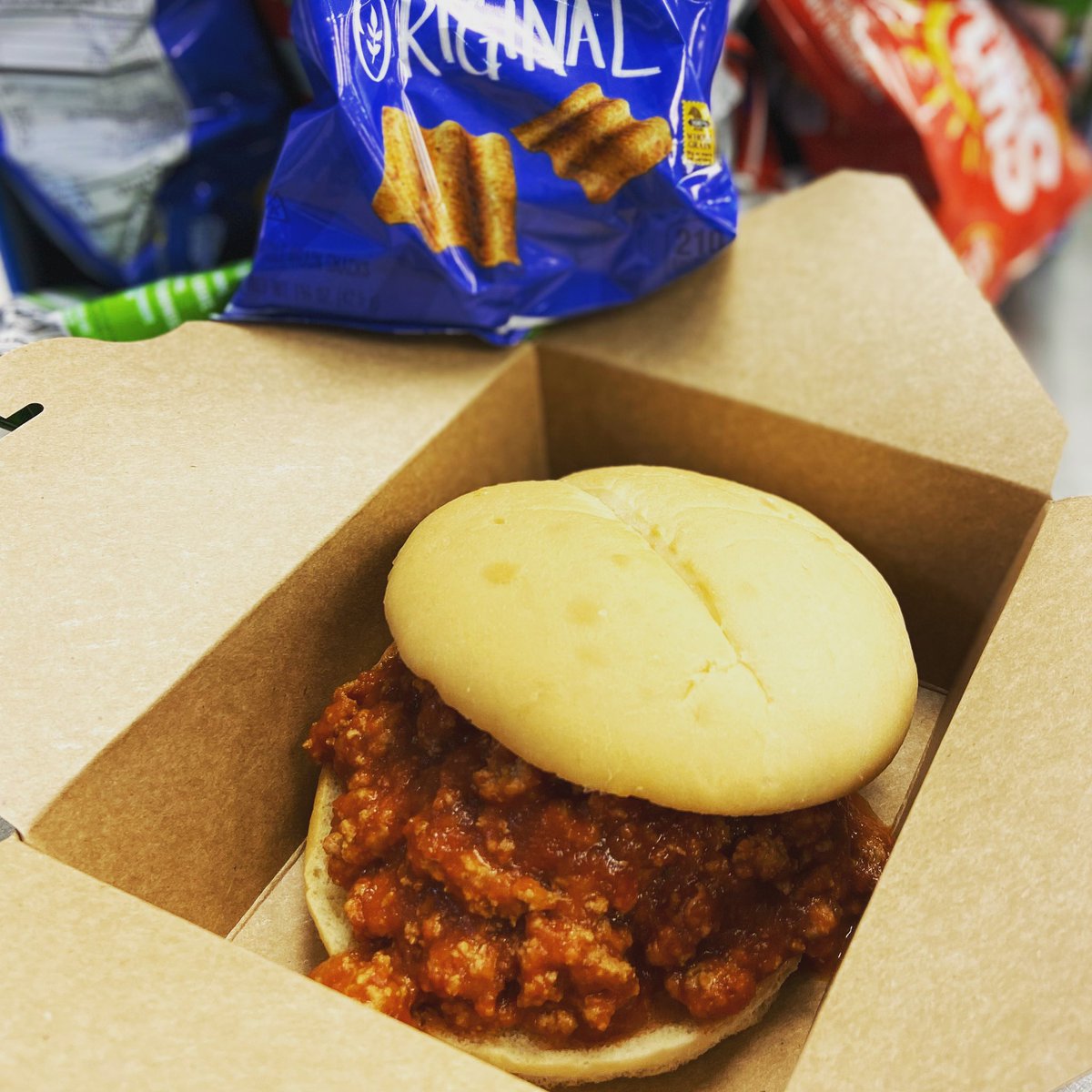 Join us for our LAST lunch of the school year! #homemadesloppyjoes