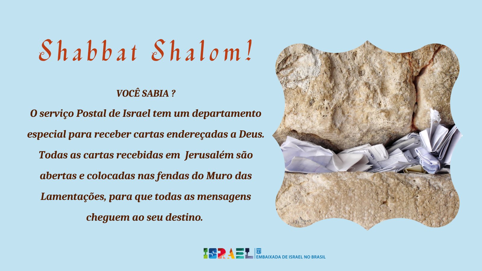 Israel no Brasil on X: Shabbat Shalom ! 🕎🇮🇱  / X