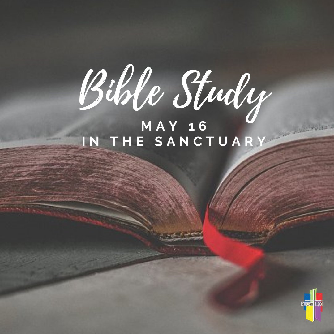 Meet in the Sanctuary Sunday mornings at 8am for Bible Study with Rev. Dr. Bella Winters starting this Sunday May 16th.  The Bible Study will begin with the gospel of Mark.  Let the Holy Spirit use each of us to deepen our understanding of the Word of God.
#faithdevelopment