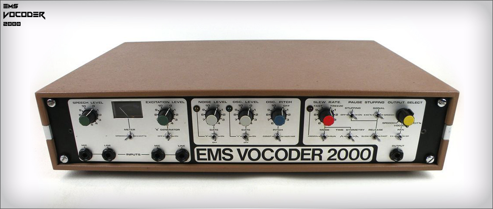 EMS Vocoder 2000Vocoder they used on Discovery, HAA, and RAM