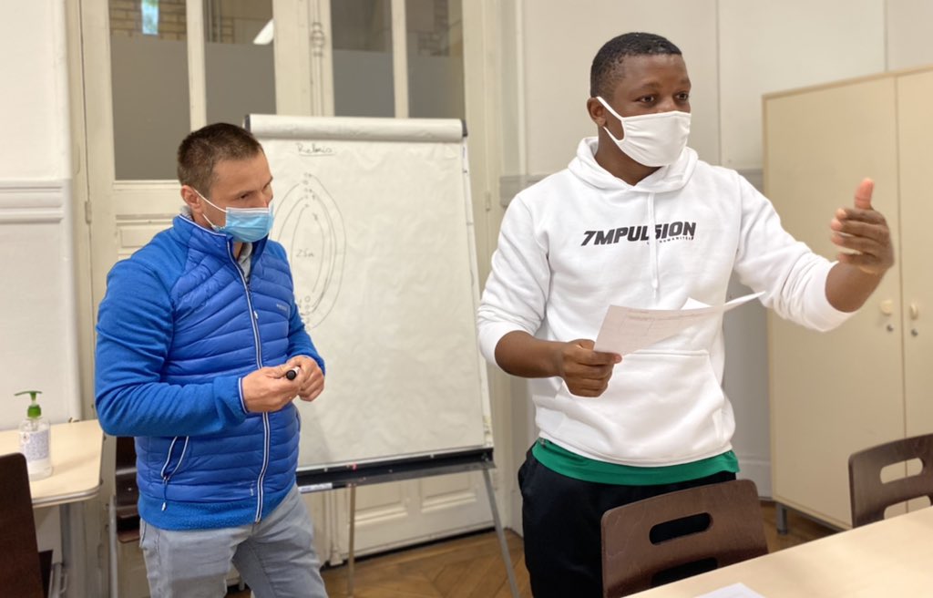 Préparation de séances d’animation pour #sensibiliser les enfants des centres de loisirs et des CLAP (Centre de loisirs à parité) avec les #ambassadeurs des #valeurs du #sport (CPAVS)