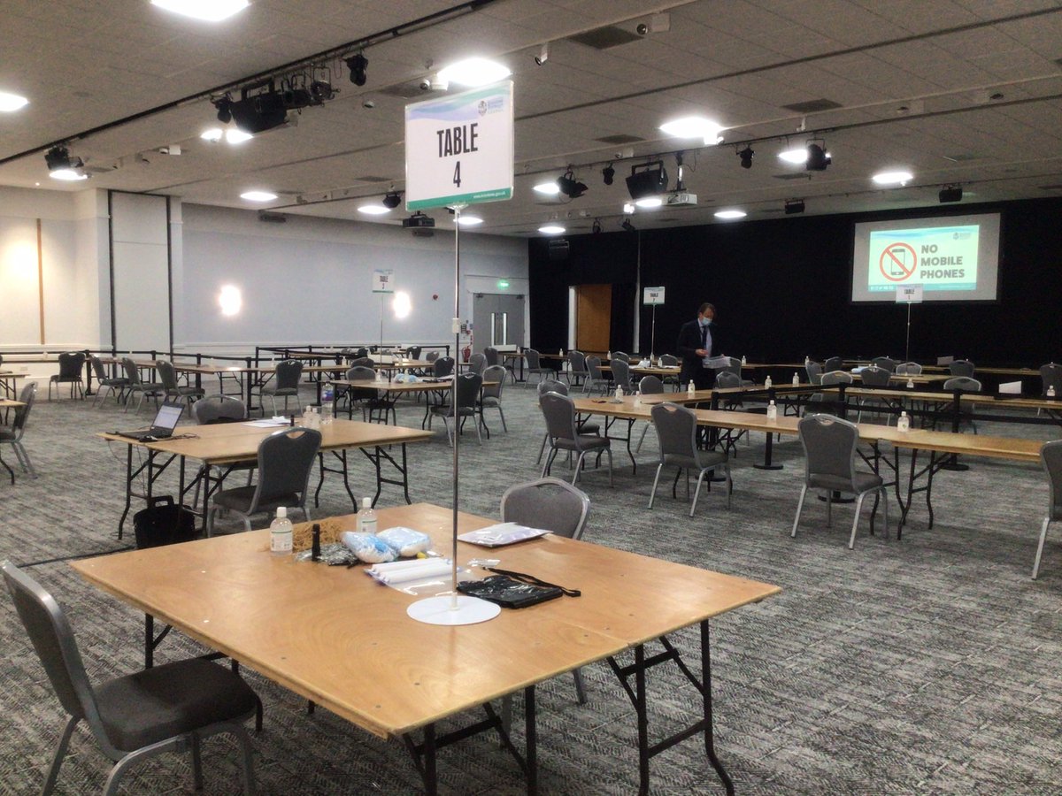 East Midlands conference centre is a great venue for our count. Quiet, spacious,comfortable, good sound and visual systems, plenty of accessible parking,helpful staff who keep wiping down touch points and air circulation system which means we are constantly being pumped fresh air