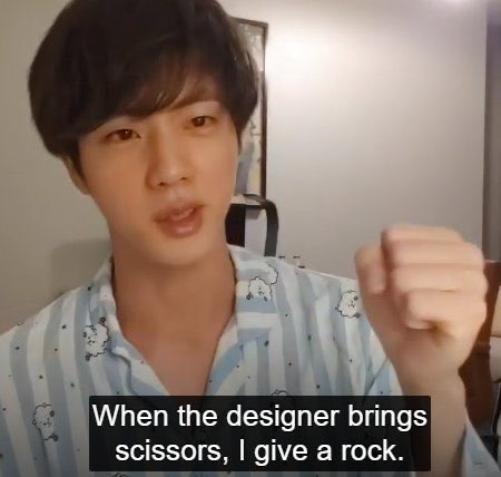 U cant fight seokjin