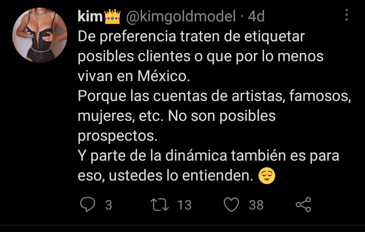 MRPACKS21's tweet photo. @kimgoldmodel @Ing_bueno Haber explica porque pusiste una serie de reglas las cuales tu misma brincaste pedías en tu concurso que no se etiquetaran famosos o mujeres y le das el premio a alguien que etiquetaba puras mujeres que feo XD Traicionando a tus fans y tus propias reglas. https://t.co/RjV44F8dNH