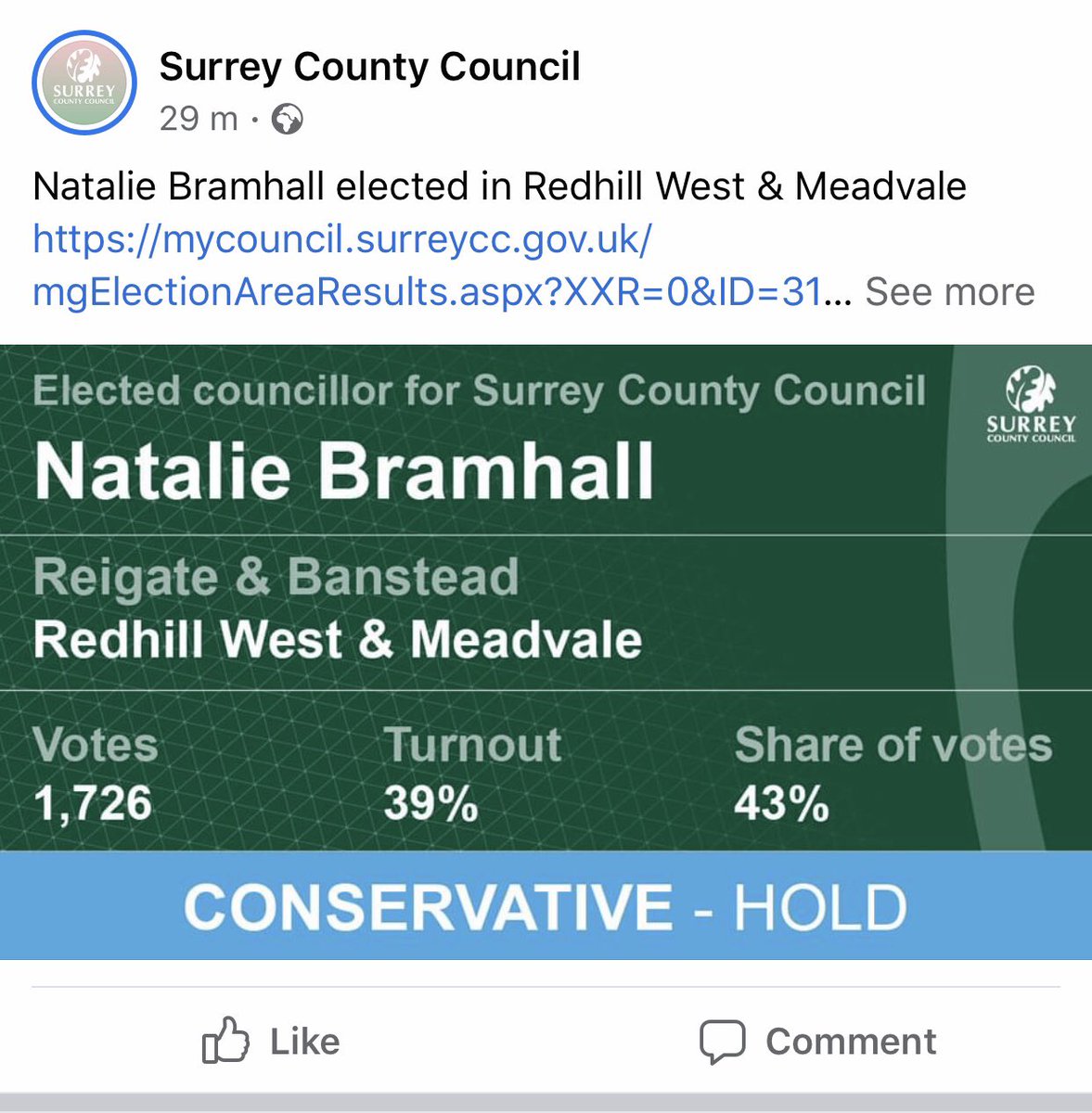 Natalie Bramhall tweet media