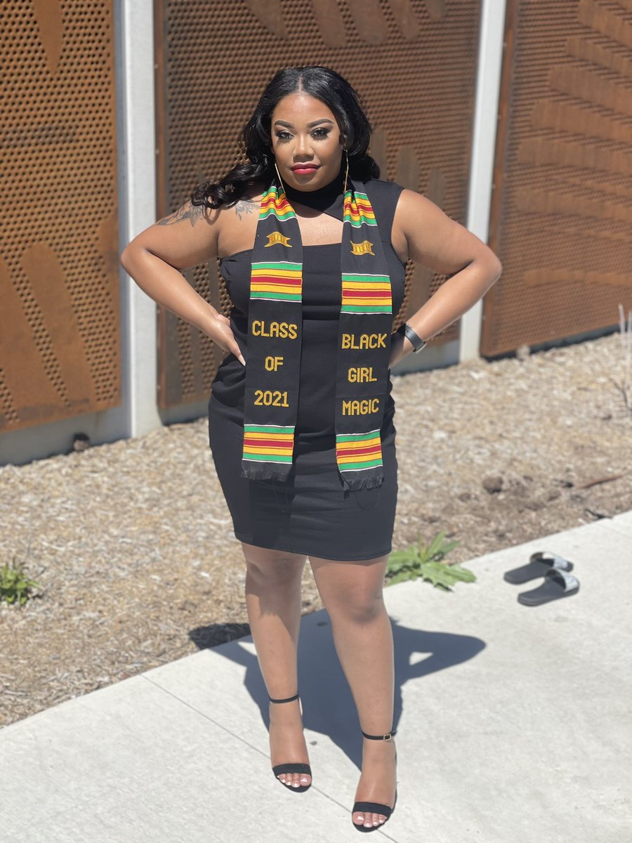 Lilyakiraaaa's tweet photo. The price just went UP! I got my Master’s Degree at 23 and it’s only up from here 🤞🏾✅🎓 https://t.co/973bOTVLy0