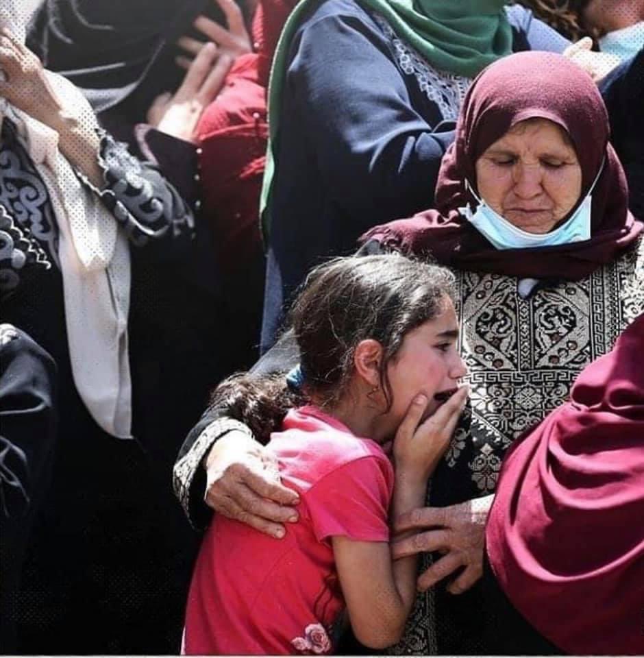 The Israeli soldiers mercilessly shot and killed this little Palestinian girl’s 16 year old brother for protesting against apartheid and ethnic cleansing.Don’t call any Palestinian retaliation against such atrocities “terrorism”.