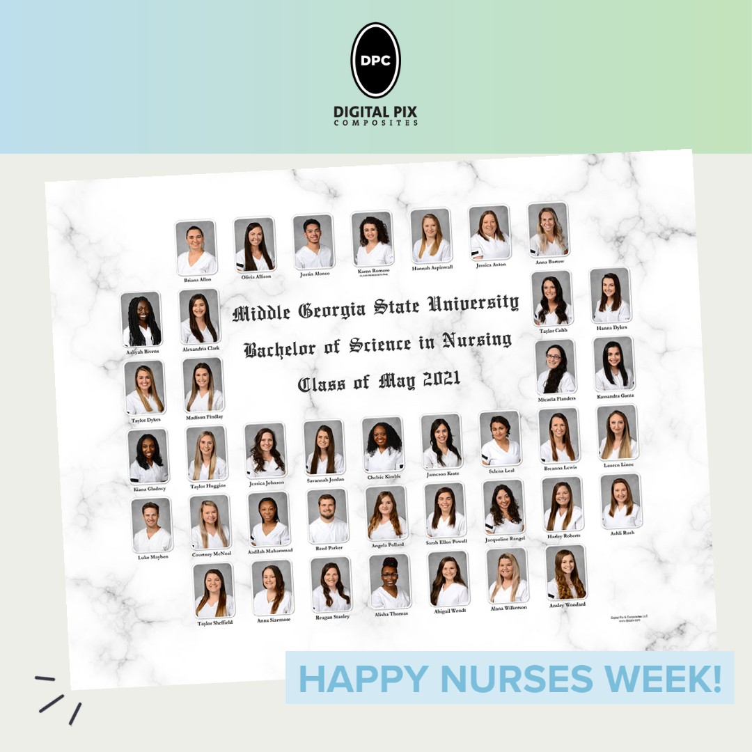 This week we celebrate all that you do,  the differences you make, and the lives you help change.  We appreciate you everyday. Happy Nurses Week!

#nursesweek2021 #nursinggraduate #graduatecomposite #BSN2021