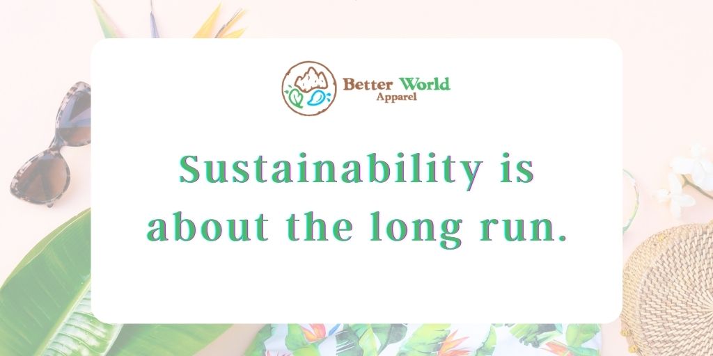 #Sustainability is so much more than eco-friendly and ethical products. It aims to meet present needs without compromising the resources available for future generations to meet their own.