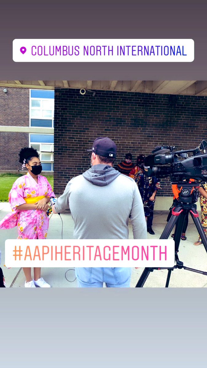 Cohort B continued our cultural celebration today! Be sure to check out <a href="/wsyx6/">WSYX ABC 6</a> 5:00/6:00 news for coverage featuring our students! #AAPIHM #Diversity #CNIS <a href="/ColsCitySchools/">Columbus City Schools</a>