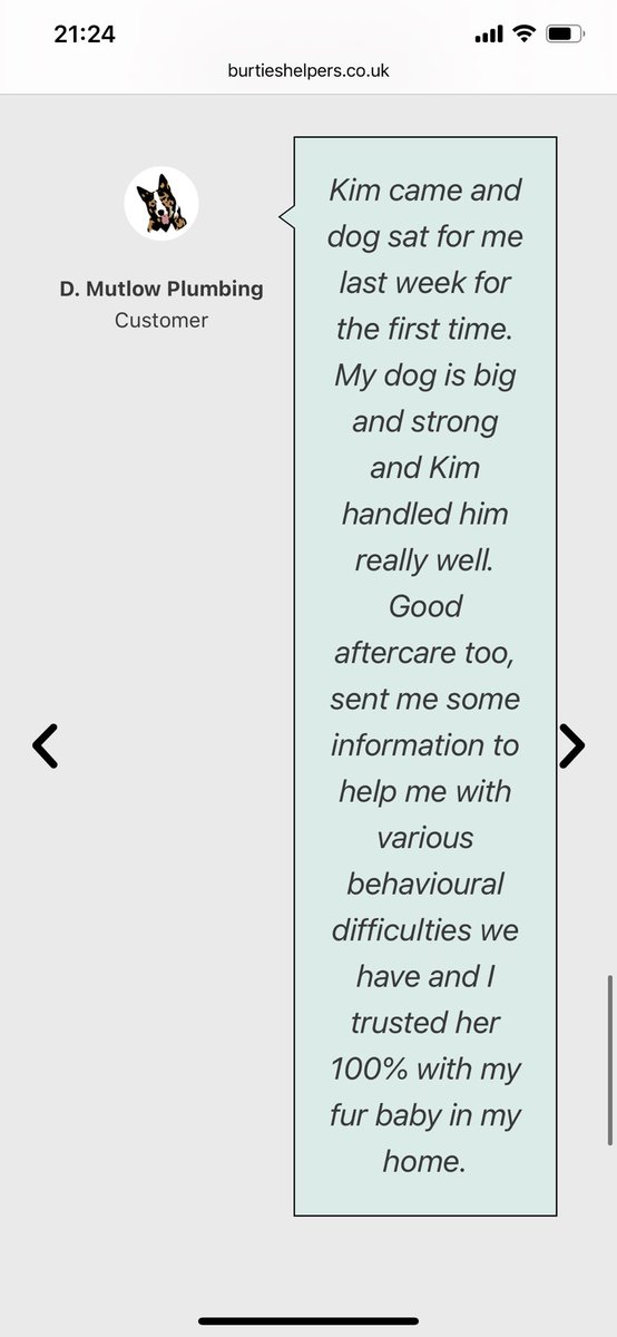 Love happy clients and a happy 🐶