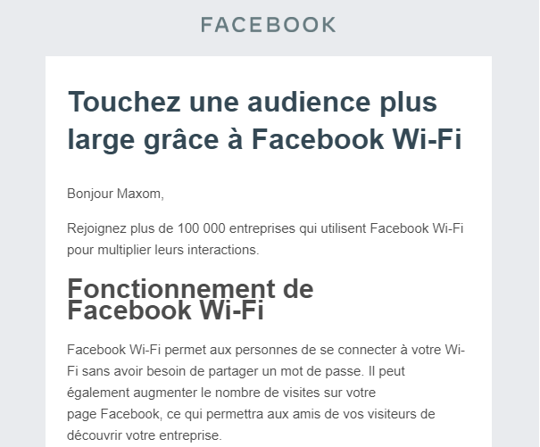 mensahmaster's tweet photo. Avis à tous les Business Manager Owner.
Une Nouvelle fonctionnalité est là, #FacebookWifi .
#civ225 #socialmedia #facebook #wifi https://t.co/kjTfs6tzEq