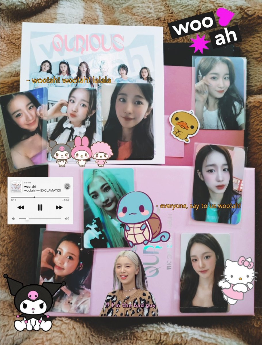 bbrrytrain's tweet image. 💘Everyone say to us !
To the girls I love the most. . .

Thank you for all your hard work this past year. Let's stay together for as long as we can! I will always be here to support you.

(루시 포카 아직 없어서 미안해 ㅠㅠ)

#wooah #우아 #어서wa 💌#HAPPYWOOAHDAY💌