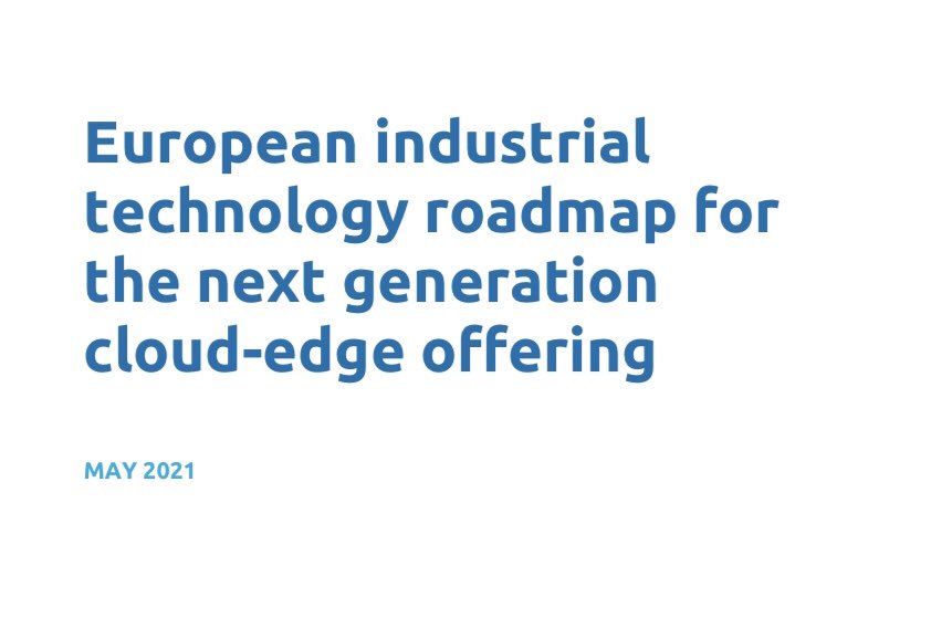 Today CEOs of 27 companies shared their industrial technology roadmap for next generation #Cloud and #Edge offerings.

I welcome their commitment to move forward in the European Alliance for Industrial Data, Edge and Cloud based on our shared 🇪🇺 vision, needs and requirements.