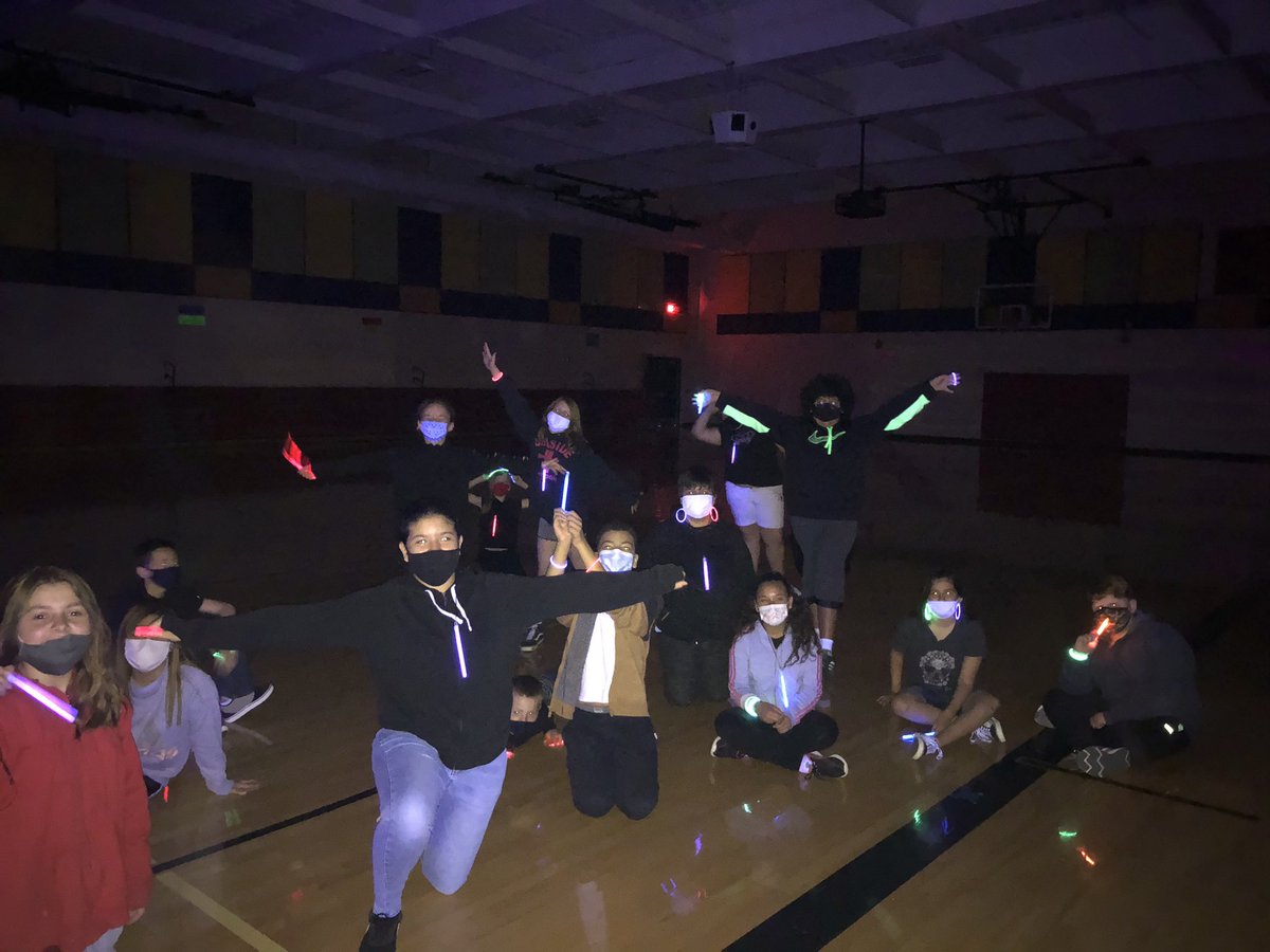 Do yourself a favor and have a glow party! So fun to celebrate end of week 2 MAP testing! #amcardinals #isdstrong