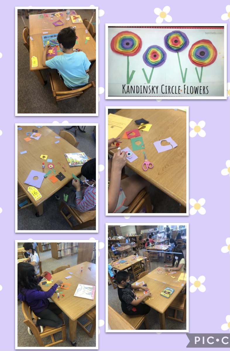 Sugarland Elementary (@sugarlandes) on Twitter photo 2nd graders are creating Kandinsky circle flowers this week. 🌸 <a href="/Suglibrary/">suglibrary</a> <a href="/SUG_STEAM/">Sugarland STEAM</a> 2nd graders are creating Kandinsky circle flowers this week. 🌸 <a href="/Suglibrary/">suglibrary</a> <a href="/SUG_STEAM/">Sugarland STEAM</a>