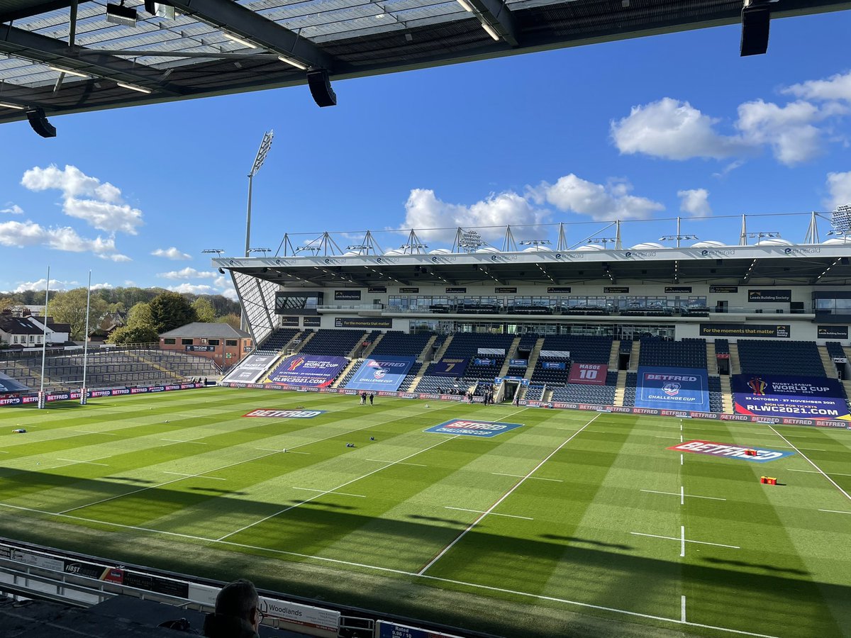 Game 1 sees the 2018 Challenge Cup winners face the 2019 winners as the Dragons face the Wolves for the second time in two weeks -Warrington came away from Perpignan with a 24-8 victory.  #ChallengeCup  #WeAreTheWire