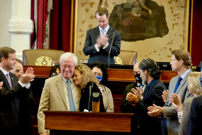 kherman's tweet image. Texas legislators. Better than the rest of us? 

#txlege

statesman.com/story/news/col…