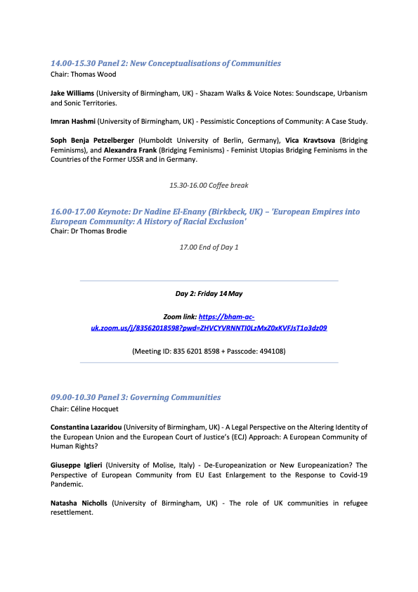 gcfe_bham's tweet photo. 📢 Our 15th annual conference UPDATED programme has arrived, people! 👇🤩 Zoom links in this thread, no need to register, just come &amp; enjoy 🤓📢 https://t.co/EGyULq3ElR
