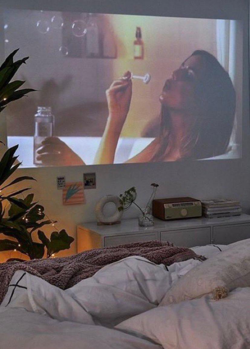 Bring the theater to your room with this mini projector!  https://owlprojector.com/products/portable