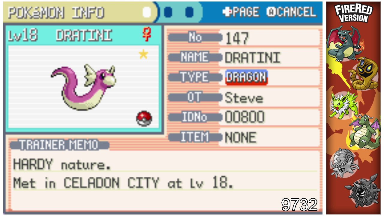 Steve ✨ on X: Shiny Dratini after 9,732 bought from the Game