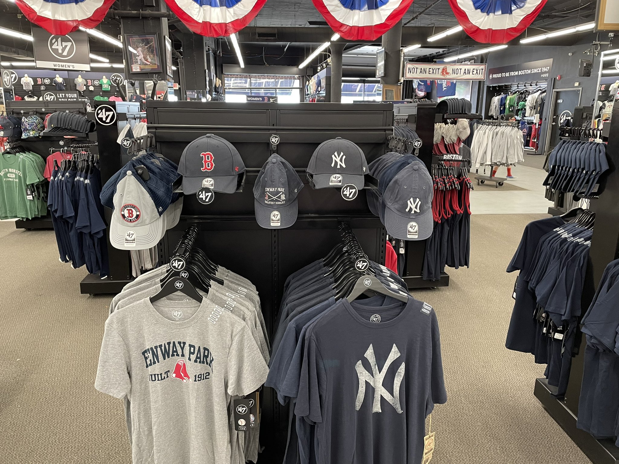 Jake Asman on X: How does the Fenway Park Red Sox team store