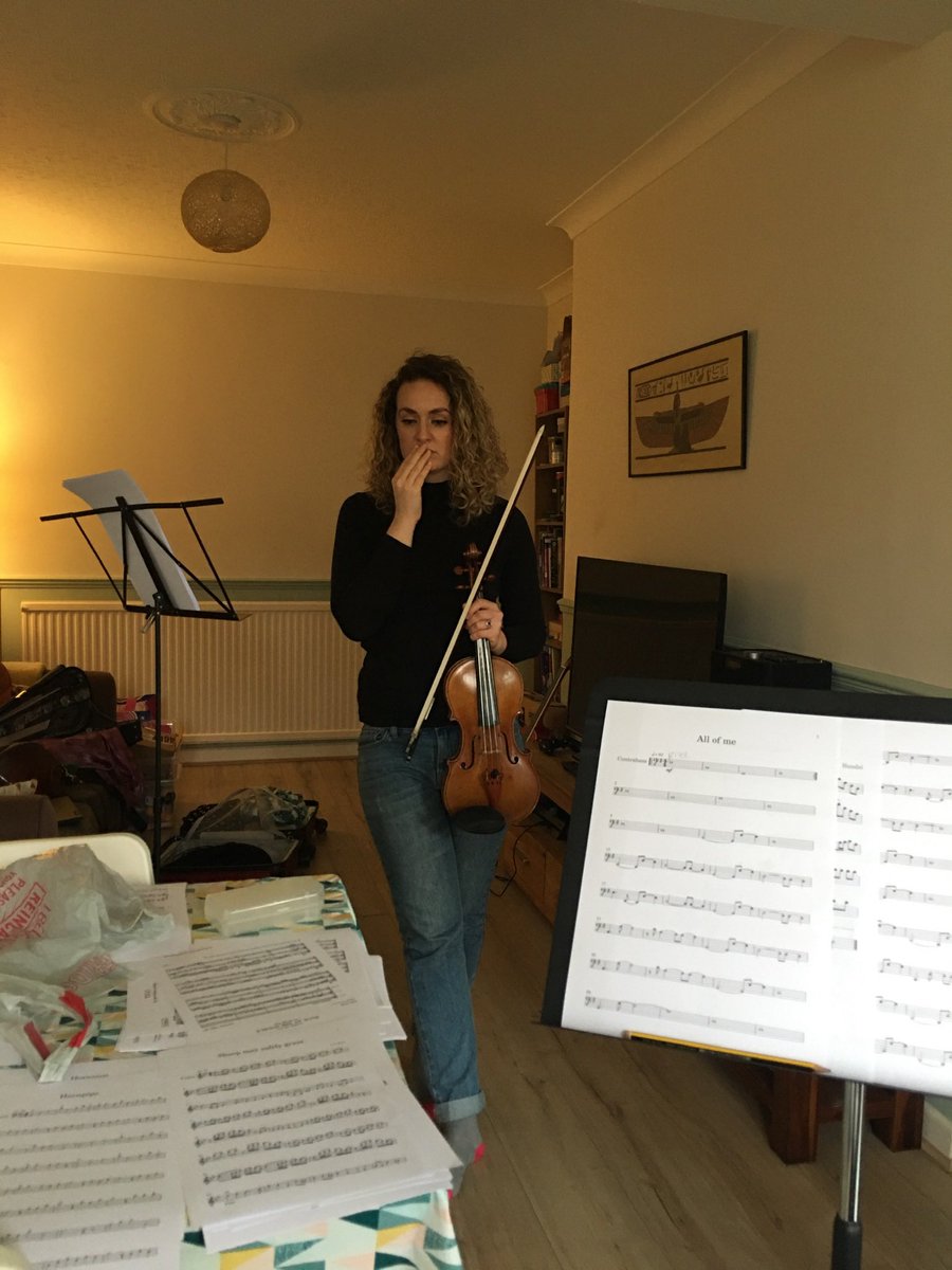 TrilogyStrings's tweet image. Playing through some new arrangements during lockdown and getting ready for all those postponed weddings! #weddings #stringquartet