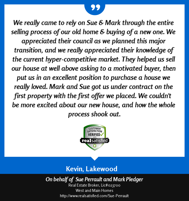 Perrault8Sue's tweet image. Honored to help our clients navigate this challenging market! realsatisfied.com/Sue-Perrault via @realsatisfied