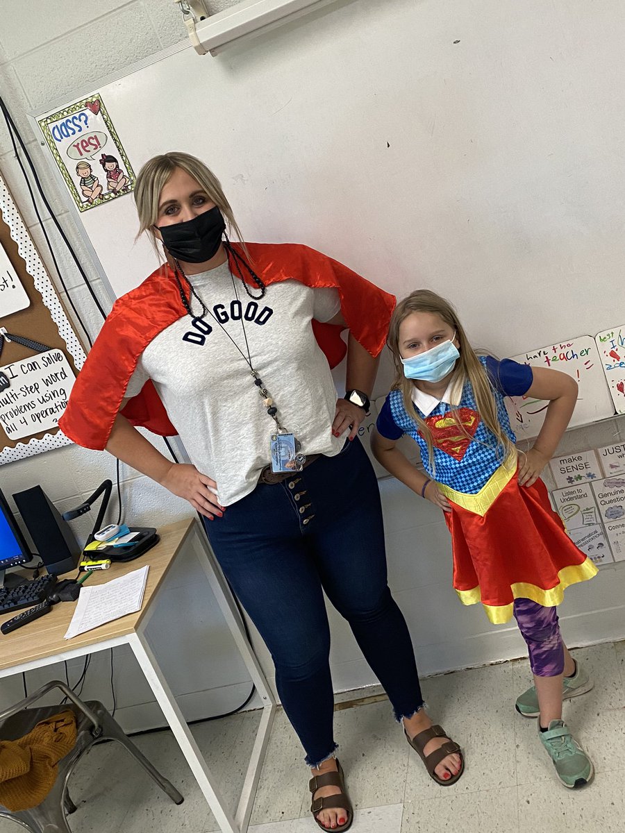 Celebrating the end of #TeacherAppreciationWeek with these amazing SuperHeroes! Grateful for our amazing #PTA, families, and community members that made this week amazing! Huge shoutout to our awesome #MustangTeachers for truly being the best at what they do! #WeAreMustangs