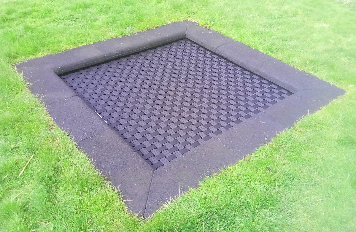 #trampoline in our outside area.

Come along and jump on it with glad abandon*

*children only