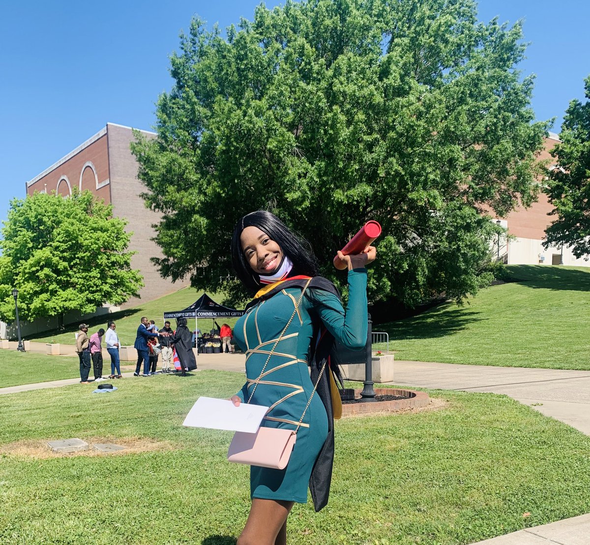 MSc Computer Science and Quantitative Methods with Honor🎓👩🏽‍🎓in the bag 

Baby girl did it 🤩🤩

A journey worthwhile!!! Thank you @austinpeay