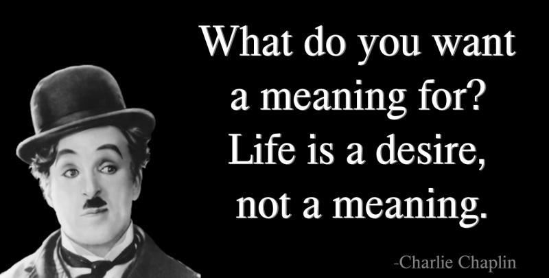 Theofficial_PoC's tweet photo. Life is not a desire but an opportunity to create beautiful moments with other human beings and nature.
https://t.co/8RyA6sLjlZ
#charliechaplin #QOTD #quotes #anandmantra #nuggtesofwisdom #desire #meaningoflife https://t.co/bgogkaFTHJ