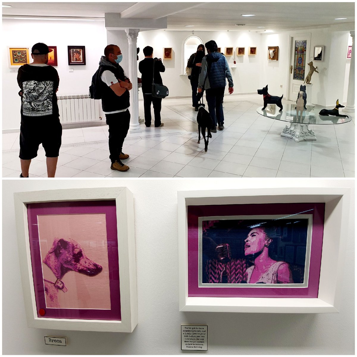 guido_guia's tweet image. Nova exposición de #CanDePapel en #SMArte! Na rúa Cidade de Vigo n° 9 👏👏👏🎨🌟❤