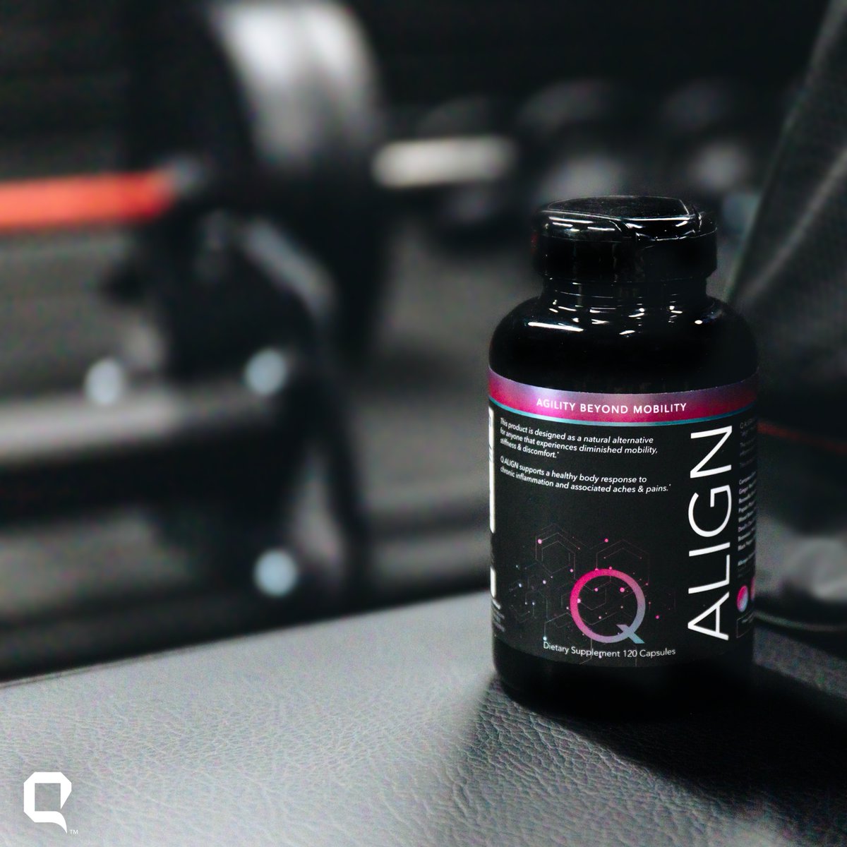 Performance matters. And whether you’re showing up for your people, your fitness, or your favorite hobbies, you’ve got to be at your best — NO DAYS OFF! Q ALIGN supports an active lifestyle, accelerating recovery, and reducing discomfort. Who or what are you showing up for daily?