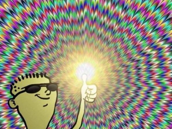 When you're really high so you go mute and the homies ask if you're alright