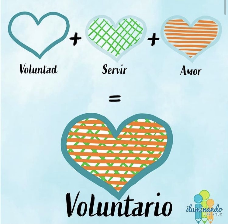 Continuemos iluminando con voluntad, iluminando con servicio, sigamos #iluminandoconamor