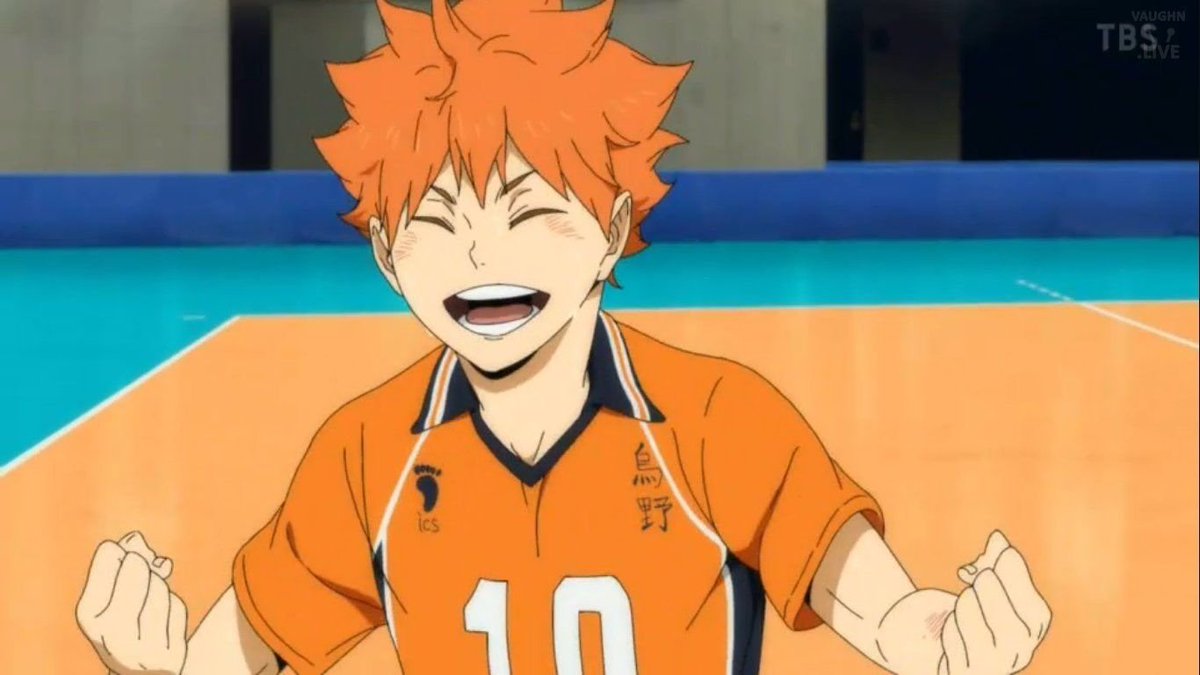 KarmEKU's tweet photo. Hinata Shoyo's smile can bright up anyone's day https://t.co/2xy6boTZOu