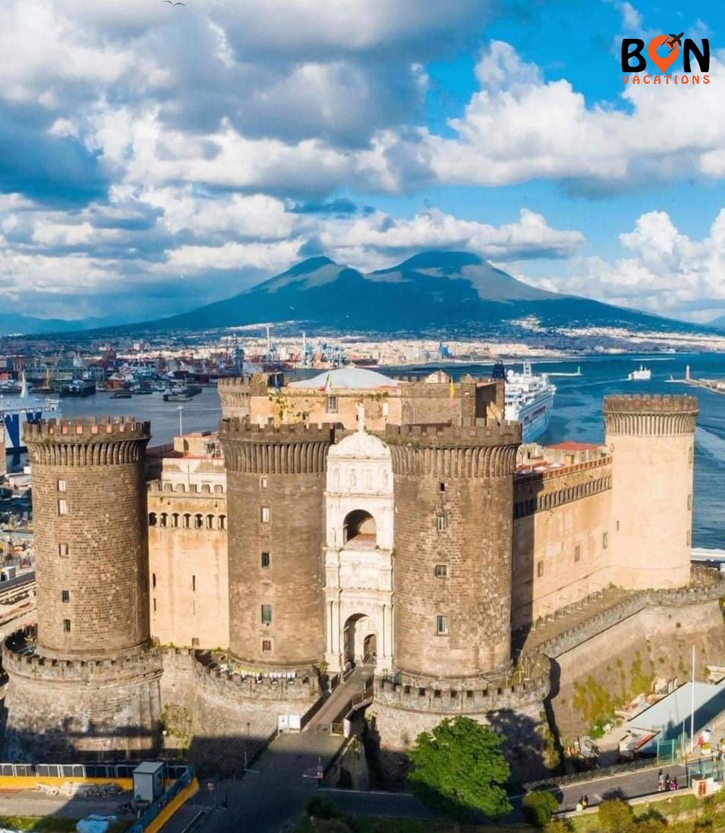 The Castel Nuovo (or Maschio Angioino) is one of the most famous and important symbols of the city of Naples.
.
.
Follow: @bonvacations 
.
.
#BonVacations #TravelItaly #TravelNaples #TravelEurope #ExploreItaly #ExploreNaples #ExploreEurope #beautifuldestinations #traveldiaries