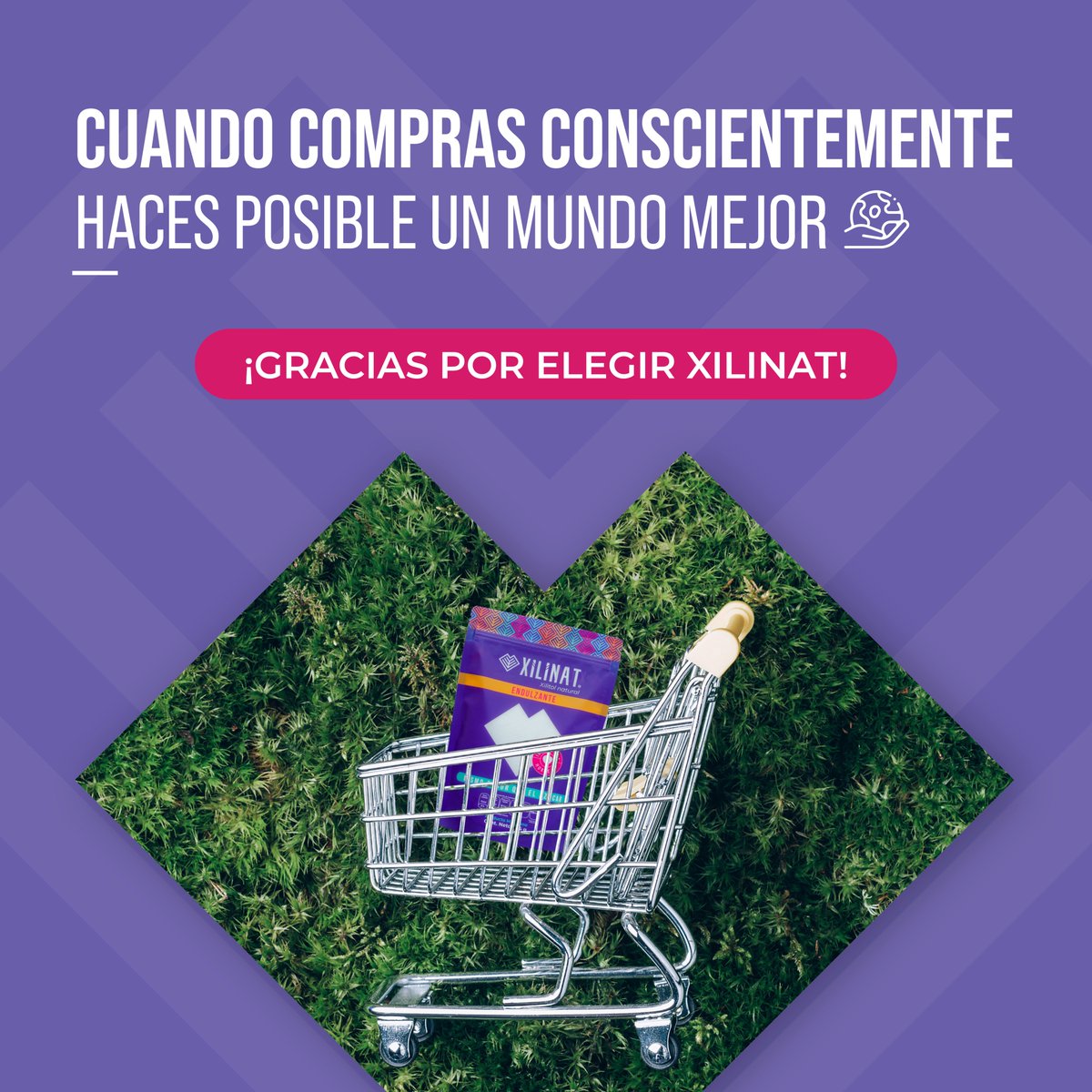 ¡Gracias por proteger al medio ambiente con tu compra! 
🌱🌎
#ConsumeLocal #Xilinat