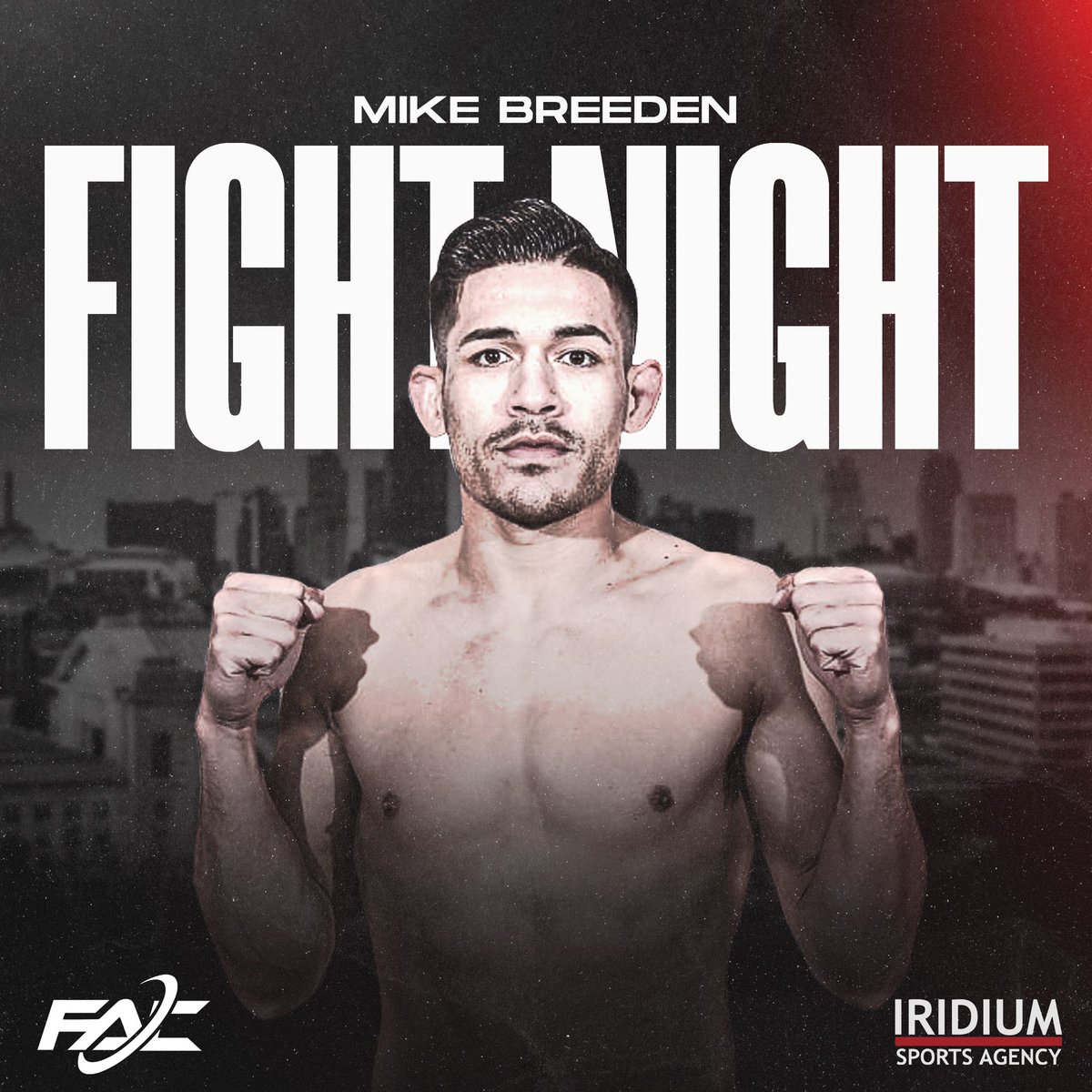 TeamIridiumISA's tweet photo. 🚨 #TeamIridium stud #MikeBreeden hunts for his 10th victory at #FAC8 in #Missouri, LIVE on @UFCFightPass 💯 #TheDarkside https://t.co/jom86X9VoW