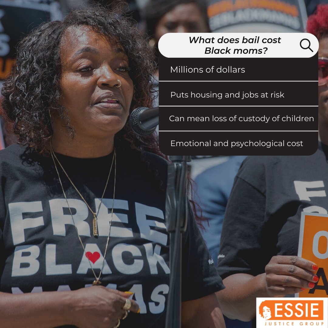 JusticeLA (@justicelanow) on Twitter photo . <a href="/essie4justice/">Essie Justice Group</a> is bailing out Black mamas across the state to reunite them with their children in time for Mother’s Day!
Join us: Demand that judges #FreeBlackMamas & follow a recent CA Supreme Court ruling (Humphrey). Sign petition: bit.ly/freeblackmoms #FreeBlackMamas . <a href="/essie4justice/">Essie Justice Group</a> is bailing out Black mamas across the state to reunite them with their children in time for Mother’s Day!
Join us: Demand that judges #FreeBlackMamas & follow a recent CA Supreme Court ruling (Humphrey). Sign petition: bit.ly/freeblackmoms #FreeBlackMamas