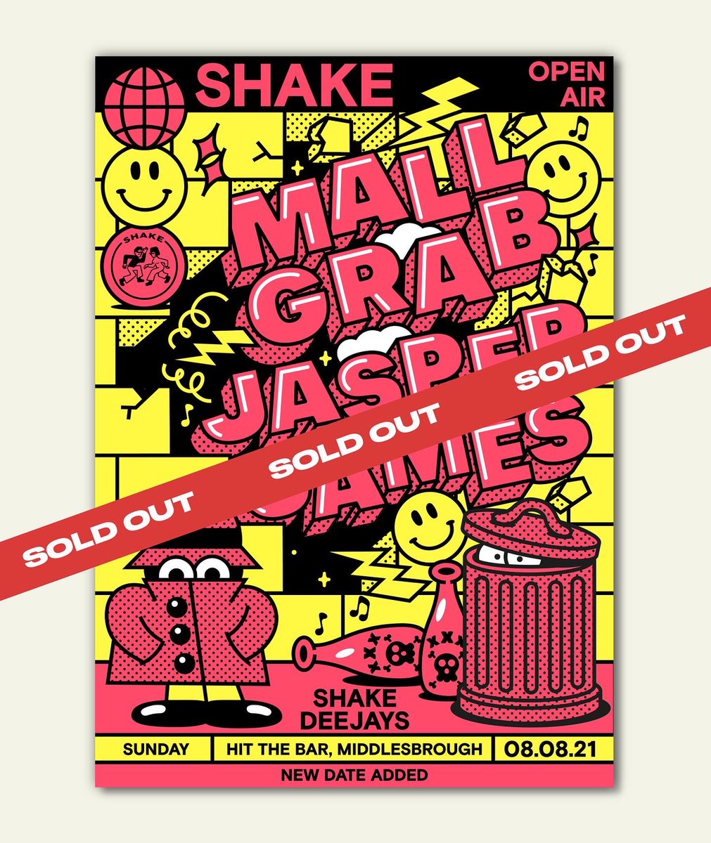 All online tickets for SHAKE Open Air 2021 are now sold out for both Saturday &amp; Sunday!!! 🌐

What a weekend that’s gonna be... Thank you so much to all of you for the support ❤️💛💙 x