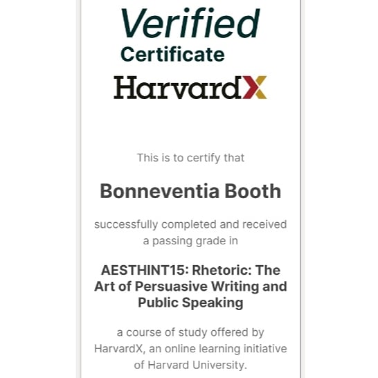 HarvardX: Rhetoric: The Art of Persuasive Writing and Public Speaking