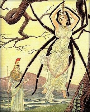 Those who subordinate their religion to their politics are reenacting the sin of Arachne.A thread.