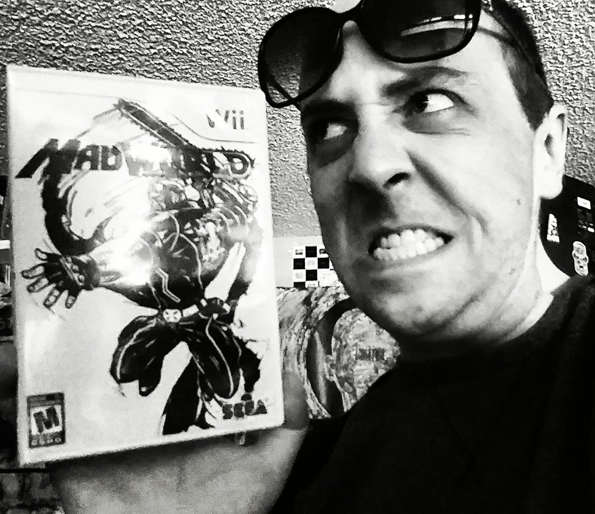 I'm so MAD! And I blame the WORLD! I'll have to play some #MadWorld on the Wii to get my anger out!

Come join the Lunar Nation!
twitch.tv/grimpengaming

#twitchaffiliate #gamer #videogames #SupportSmallStreamers #sega #platinumgames #wii #nintendo #gregproops #johndimaggio