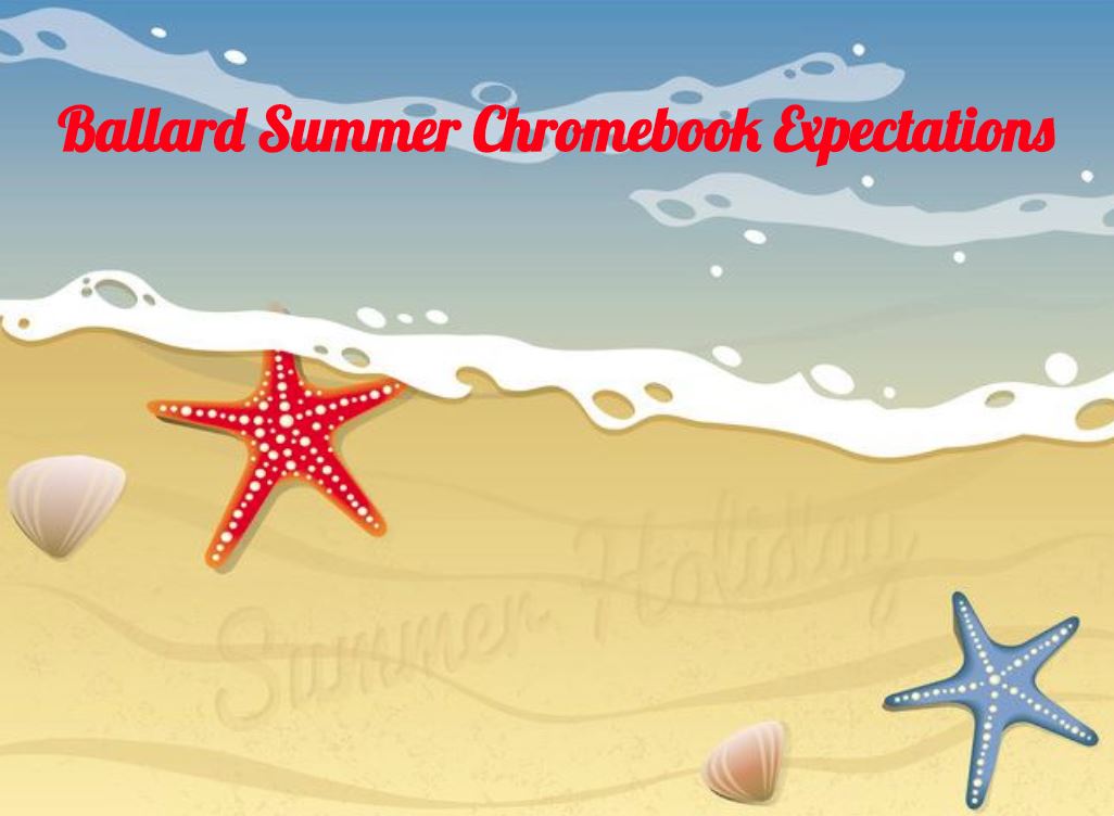 BCSDTechEDU's tweet photo. Ballard Summer Chromebook Expectations (6th-7th &amp; 9th - 11th) https://t.co/gZckq4murY
#bcsdms #bcsdhs https://t.co/CRoy0BbWIV